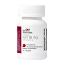 비타민 C Chewable와 Bariatric 이점 철 18 mg - 딸기 - 30 정제