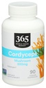 전체적인 음식 시장, Cordyceps 버섯 Vegan 캡슐, 500mg, 90 조사에 의하여 365