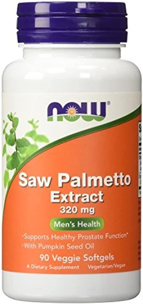 지금 음식은 Palmetto 추출물 320 mg - 90 Softgels (포장 2) - 180의 합계 Softgels를 보았습니다
