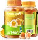 설탕 눈 건강을 위한 자유로운 Lutein 5mg Gummies: 1mg Zeaxanthin로, Lutein는 눈 비타민을 채웠습니다 시각과 파란 빛 보호를 위한 Gummies Lutein 보충교재, 오렌지 풍미, 60 조사를 보충했습니다
