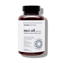 SMARTERNUTRITION MCT 오일 캡슐 C8 및 C10 - 뇌 및 바디 용 Ketogenic 연료, 냉각 된 코코넛, 팜 및 글루텐 프리, 비 GMO - 90 카운트 - 30 일 공급