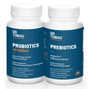 Tobias Probiotics 박사 30 억 및 Prebiotics 지원 소화 및 Gut 건강