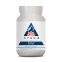 Ayush Herbs Trifal Digestive Support with Amla - 여성 및 남성을위한 Triphala 보충, 균형 잡힌 소화, 산화 방지제 리치, 유기 성분으로 만든 - 90 채식 캡슐 (1 개)