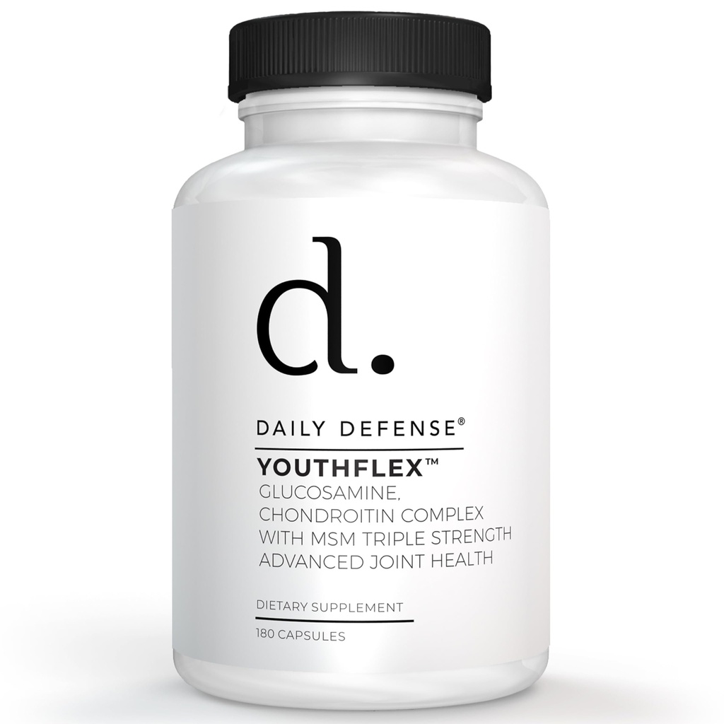 Chondroitin & MSM 합동 보충교재를 가진 글루코사민 - 남자 & 여자의 기동성 & 융통성을 위한 합동 지원 보충교재 - 180의 캡슐, 유스플렉스 글루코사민 단지, 미국에서 만드는