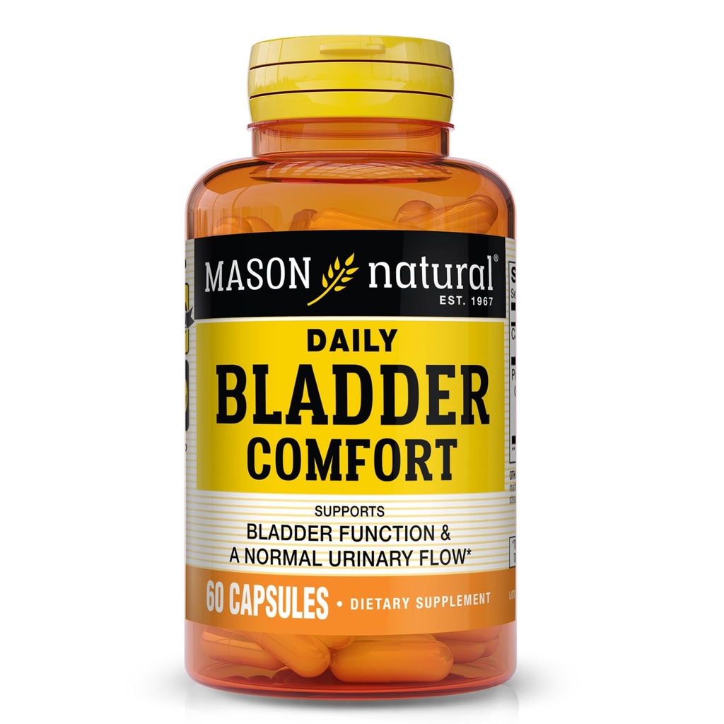 MASON NATURAL 매일 방광 컴포트, 30, 칼슘, 호박씨, & Soy Germ를 가진 일 공급 정상 방광 기능