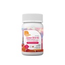 Zahler - Junior Vitamin D3 + K2 Chewable Tablets for Kids|아이를 위한 비타민 D 2000 IU | 건강한 뼈와 치아를 지원하는 맛있는 비타민 D K2 Chews - Kosher, 덜 설탕 구미 (90 개)