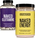 NAKED Vegan Energizing 근육 회복 뭉치 과일 펀치 에너지와 240 L 글루타민 캡슐, 1000mg