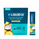 액체 I.V.® Hydration Multiplier - 피나 Colada | 일렉트로이트 파우더 음료 믹스 | 1 팩 (16 인분)