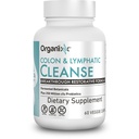 Organixx Lymphatic & Colon Cleanse 보충교재, Gut 건강, 소화 & 림프 지원, 글루텐 자유로운, 비 GMO, 60 채식 캡슐을 위한 250백만 CFU Probiotics