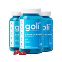 Goli Ashwagandha & Vitamin D Gummy - 180 Count - 혼합 Berry, KSM-66, Vegan, Plant based, Non-GMO, 글루텐 프리 & 젤라틴 무료 휴식. 관련 기사 Unwind, 3 팩