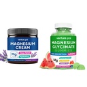 벤처 팔 Moisturizing 마그네슘 로션, 마그네슘은 Ashwagandha를 가진 Gummies 400mg를 제거합니다