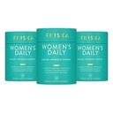 FRISKA Women’s Daily Digestive Enzyme and Probiotics Supplement, 여성 소화 건강을위한 고급 천연 지원, Fights Bloating, Eases Digestion, Nutrient 흡수 지원, 90 캡슐