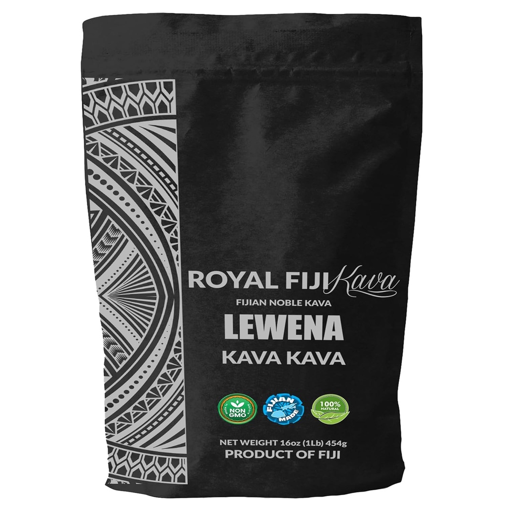 Premium Lewena Kava Powder 성숙한 Kava 뿌리 부드러운 & 사회 카바 음료