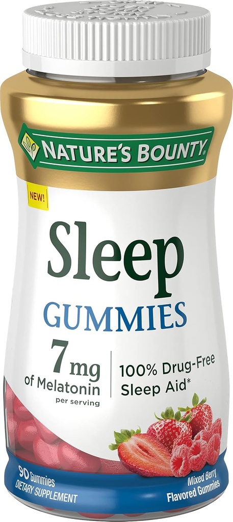 자연의 Bounty 수면 Gummies, 90 조사