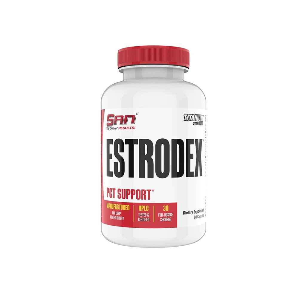 SAN의 Estrodex - 에스트로겐 차단제 & Aromatase 억제물 - 남자의 호르몬 균형 & 적당 승압기 보충교재 - Indole-3-Carbinol, 플러스 CDG & 남자 건강을 위한 Nettle 뿌리 - 글루텐 자유로운 - 90의 캡슐.
