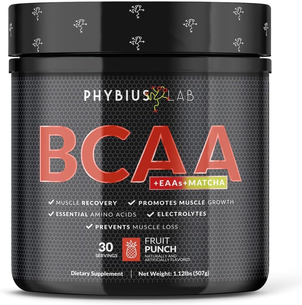 BCAA의 + EAA의 + Matcha 차