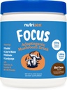 Nutricost Nutrizen AM 초점 Adaptogenic 버섯 음료 (뜨거운 코코아 맛) 30 서빙 - Reishi, Lion's Mane, Shiitake, Cordyceps 포함