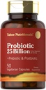 Tahoe Nutritionals Prebiotic, Probiotic & Postbiotic | 25억 CFU | 50개 분말환 | 남자와 여자의 소화 건강 | 채식주의 및 비 GMO 보충교재