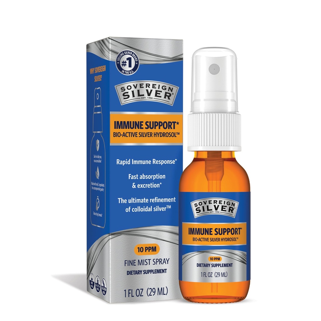 Sovereign는 생물 활성은 Hydrosol 10 PPM 정밀한 안개 살포, 1 Ounce