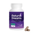 Univera 1mg Melatonin, 자연적인 꿈, 식물 & 초본 성분, 지원 잠 질, 상쾌한 아침, 250mg Maizinol, 잠 원조 (60의 캡슐, 30 일 공급)
