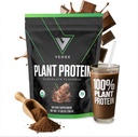 vedge Vegan Protein Powder - 완두, 호박 및 해바라기가있는 식물 단백질 분말 - USDA 유기, 아미노산, 낙농장 무료, 글루텐 무료, 콩 무료, 케토, 비 GMO, 부드러운 질감 - 초콜릿 - 20 서빙