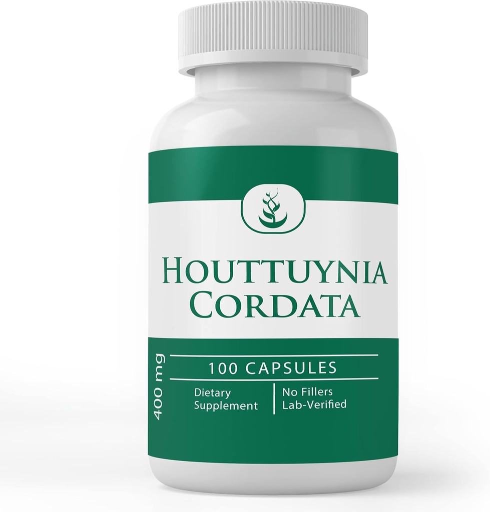 순수한 본래 성분 Houttuynia Cordata, (100의 캡슐) 항상 순수한, 첨가물 없음 또는 충전물, 실험실 Verified