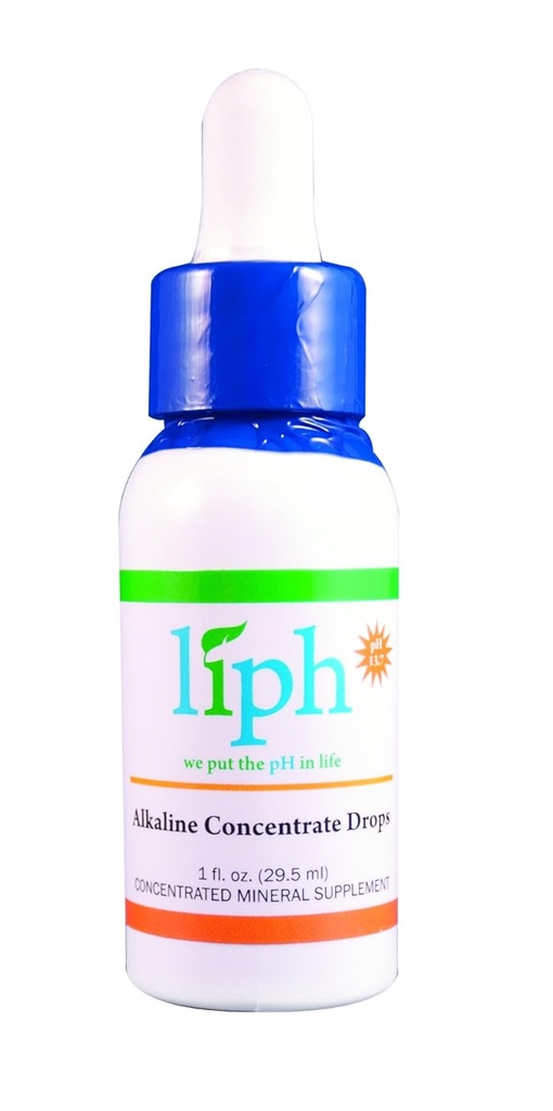 Liph Solutions 궁극적 인 Ph 균형 - 1 온스. Dropper 알칼리성 액체 실리카 무기물 농축물