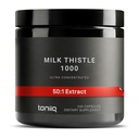 Toniiq 우유 이틀 - 매우 높은 효능 50 : 80 % Silymarin 추출물 - 고농도 - 제 3 부 실험실 테스트 - 240 캡슐