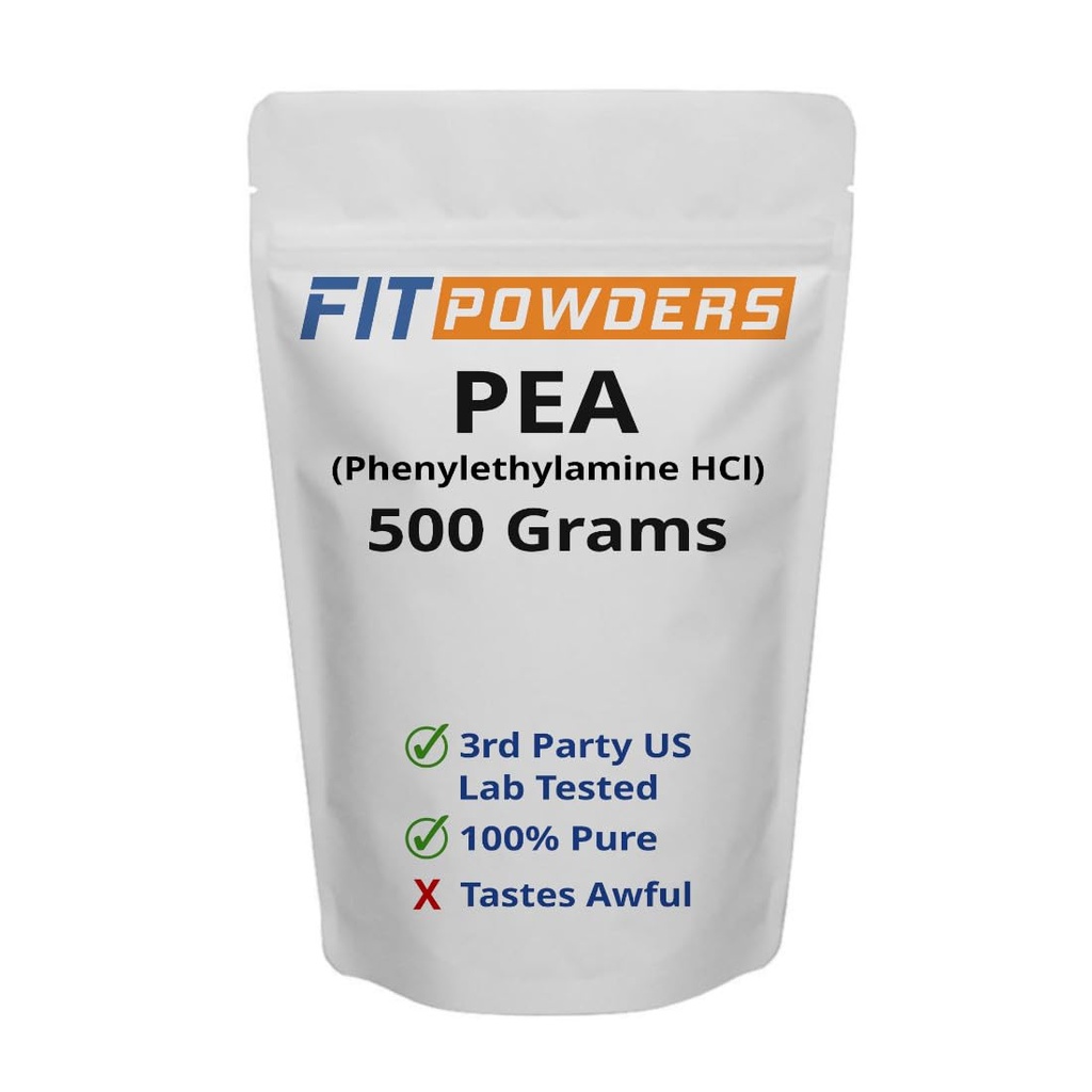 beta Phenylethylamine HCl Pea 분말 (Phenethylamine), Serotonin, Dopamine 및 에너지 부스트를 위한 Phenylethylamine 분말