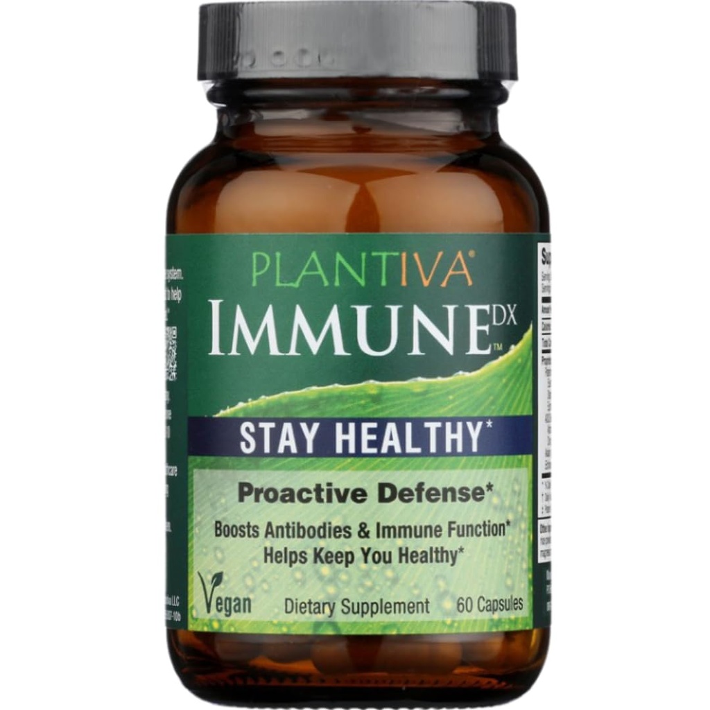 ImmuneDx 건강한 면역 부스트 매일 초본 보충교재, 자연적인 저항, Echinacea & Ginseng를 가진 전체적인 몸 방위 - Vegan - 60의 캡슐