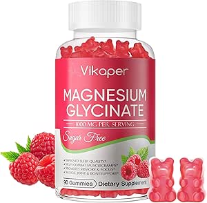 마그네슘 글리세라이드 Gummies 설탕 무료, 비타민 D3, B6, 수면, 스트레스, 근육 완화, 성인, 180 라즈베리 맛 거미에 대한 건강 지원