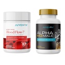 Juvenon BloodFlow-7 Nitrosigine + 알파 금 남성과 니트로 산화물 보충교재