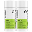 OxyEnergy Silymarin 우유 이틀 300mg 추출물 비타민 C, Inositol & Pueraria, Liver Detox & 수리 지원, 산화 방지제 지원, 90 캡슐, 2 팩