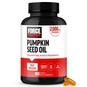 FORCE FACTOR 호박씨 기름 캡슐, 정유 지방산을 가진 Phytosterols 보충교재, 찬 눌러진 호박 기름, 우수한 질, 비 GMO, 100 Softgels로 만드는