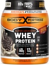 몸 요새 슈퍼 고급 호른 단백질 분말, 쿠키 N 'Creme, 60g Protein & 12g BCAA per 2 Scoops, 근육 이익 & 회복, 비타민 C & D, 1.78lbs와 면역 지원 (패키지 May Vary)