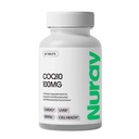 Nuray COQ10 100mg 및 비타민 E Chewable Tablets - 빠른 용해 오렌지 맛 에너지 보조 식품 - 심장 건강 및 간 기능 지원 - 60 카운트, 채식주의, 글루텐 무료