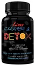 연구 연구소 의사 추천 프리미엄 Liver Detox Cleanse & Support w/Milk Thistle, 베트, 다 델리온. 23 강력한 허브 ...