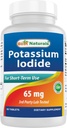 제일 자연적인 칼륨 Iodide 65 mg - 규정식 보충교재, 60의 정제 (60의 조사 1)의 포장) (12)