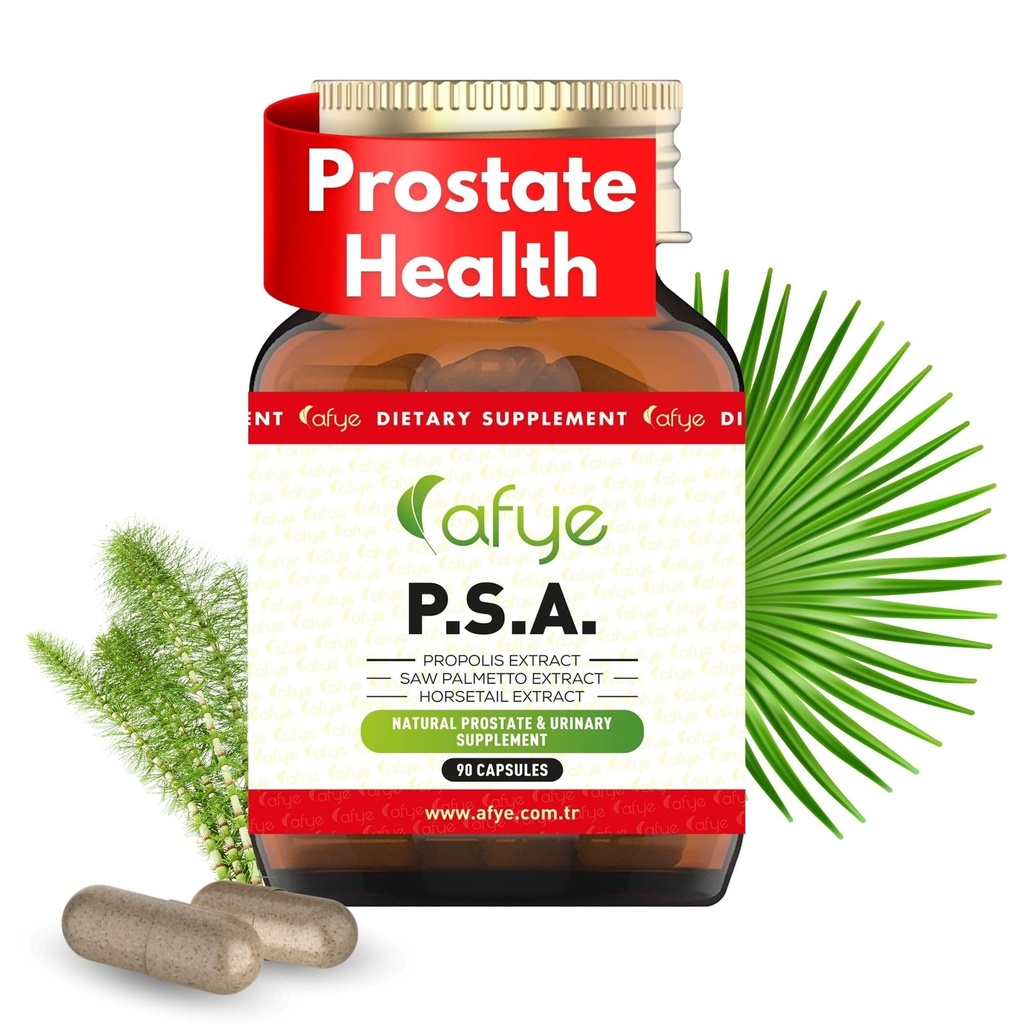 Men-Prostate Health & Propolis Extract & Horsetail의 Saw Palmetto Prostate Supplement는 Swelling Enhance Urinary Bladder 용량 90 캡슐 (1 팩)을 향상시킵니다.
