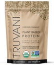 Truvani Vegan Pea Protein Powder | 초콜렛 땅콩 버터 | 20g 유기농 공장 기반 단백질 | 20 인분 | Keto | Gluten & Dairy Free | Low Carb | 추가 설탕 없음