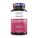 Thomas' all-natural Remedies D-mannose 1200mg - Cranberry 및 Dandelion - 천연 Urinary Tract 및 UTI 건강 지원 - 최고의 dmannose 캡슐 - NO 필러, 올-자연, 채식주의자 - 120 캡슐