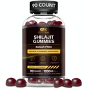 EFFECTIVE NUTRA Shilajit Gummies 1000mg | 에너지, 두뇌 및 면역성에 대한 순수한 Shilajit 수지 | 남성 및 여성용 보충교재 | 슈페리어 프리, 비건, 글루텐 프리 | 미국산 천연 베리 맛