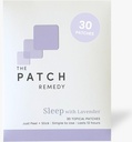 라벤더 헝겊이 달린 패치 Remedy Sleep | Valerian, Passionflower, Hops, Magnesium Glycinate, 라벤더 | 30 패치