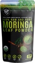 100% 익지않는과 순수한 Moringa 잎 분말. 유기 인증 Moringa 잎. 필수 아미노산, 산화제 및 오메가 3, 8개 oz Resealable 부대를 가진 자연적인 Superfood.
