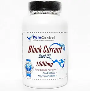 Black Currant Seed Oil 1000mg // 180 캡슐 // Pure // PureControl 보조제