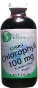 세계 유기 Chlorophyll, 100 mg, 액체 8 FL Oz