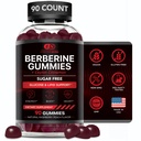 EFFECTIVE NUTRA Berberine Gummies with Ceylon Cinnamon | 설탕 무료 보충 1200mg for Blood Sugar Support, Heart Health, Energy | 45 일 공급, 천연 베리 맛, 미국 (90 개)