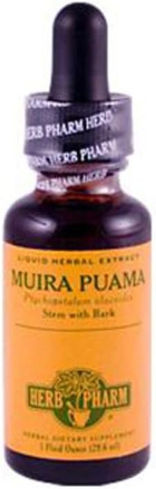 HERB Pharm Muira Puama 추출물, 1 FZ