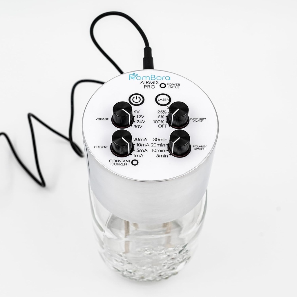 AirMixPRO Colloidal 실버 생성기 키트 – 순수한 실버 플레이트, TDS 미터, 물 Ionizer, 여행 가방 (패키지 1)와 7 조각 세트